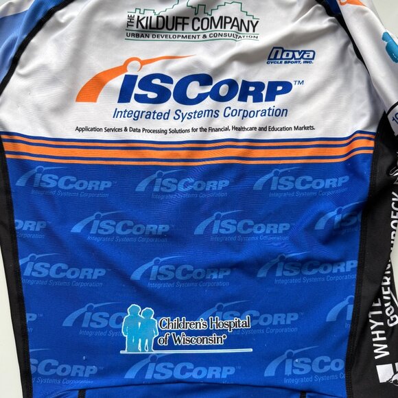 Louis Garneau Cycling Suit White/Blue Performance Fit Style Vintage Mens Size M - Picture 5 of 9